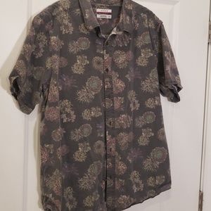 Nixon Short Sleeve Button Up 2XL